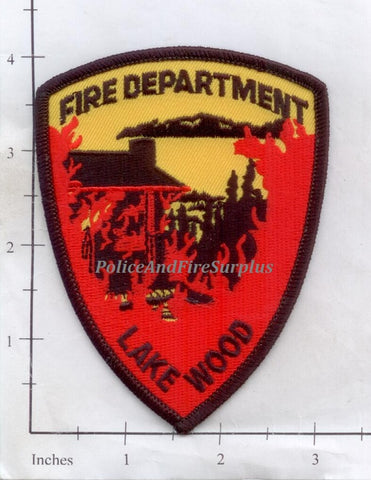 Wisconsin - Lakewood Fire Dept Patch