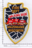 Wisconsin - Mazomanie Fire Dept Patch