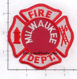 Wisconsin - Milwaukee Fire Dept Patch