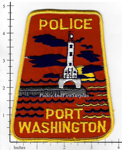 Wisconsin - Port Washington Police Patch