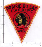 Wisconsin - Prairie Du Sac Fire Dept Patch