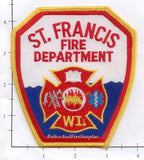 Wisconsin - St Francis Fire Dept Patch