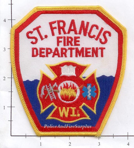 Wisconsin - St Francis Fire Dept Patch