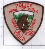 Wisconsin - Viola Police Dept Patch v2