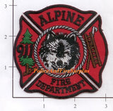 Wyoming - Alpine Fire Dept Patch