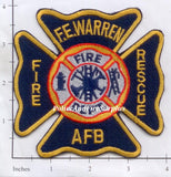 Wyoming - FE Warren Air Force Base Fire Dept Patch