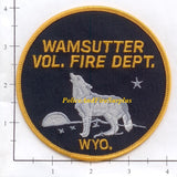 Wyoming - Wamsutter Volunteer Fire Dept Patch