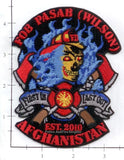 Afghanistan - Pasab FOB Wilson Fire Dept Patch