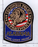 Alabama - Columbia Police Dept Patch