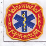 Alabama - Daphne EMT Basic Fire Dept Patch v2