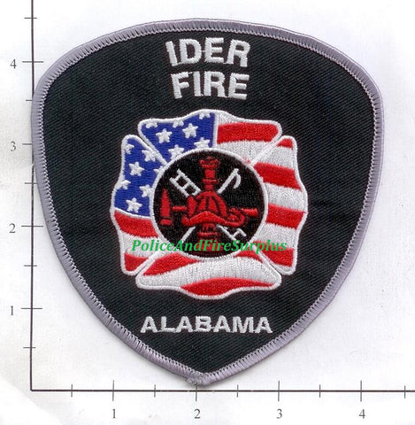 Alabama - Ider Fire Dept Patch