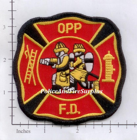 Alabama - Opp Fire Dept Patch