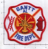 Alabama - Gantt Fire Dept Patch
