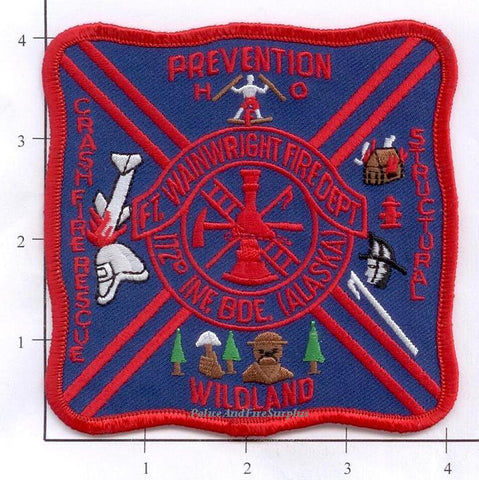 Alaska - Fort Wainwright 172nd Infantry Brigade Fire Dept Patch