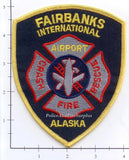 Alaska - Fairbanks International Airport Crash Fire Rescue Fire Dept Patch