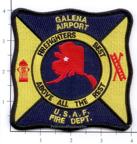 Alaska - Galena Airport USAF Fire Dept Patch