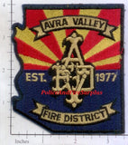 Arizona - Avra Valley Fire District Patch Used