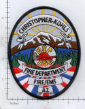 Arizona - Christopher Kohls Fire Dept Patch
