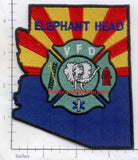 Arizona - Elephant Head Volunteer Fire Dept Patch