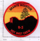 Arizona - Granite Mountain Hot Shot Crew R-3 Fire Dept Patch
