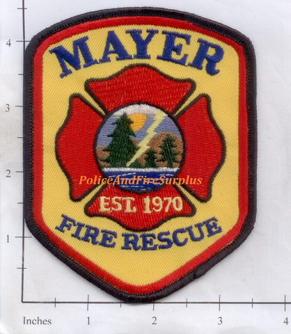 Arizona - Mayer Fire Rescue Patch