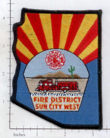 Arizona - Sun City West Fire District Patch