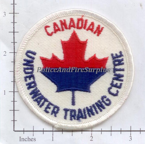 Canada - Canadian Underwater Training Center Patch