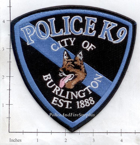 Colorado - Burlington Police Dept K-9 Patch
