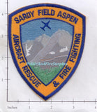 Colorado - Sardy Field Aspen Aircraft Rescue & Fire Fighting Patch