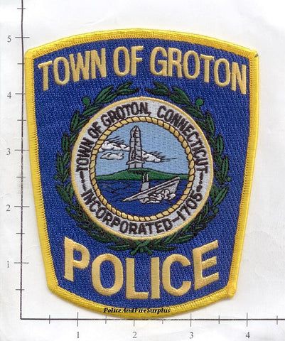 Connecticut - Groton Police Dept Patch