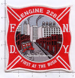 New York City Engine 228 Fire Patch v2