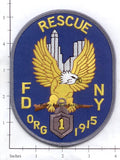 New York City Rescue 1 Fire Patch v59