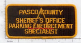 Florida - Pasco County Sheriff's Office Parking Enforcement Specialist Police Dept Patch