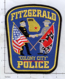 Georgia - Fitzgerald Police Dept Patch