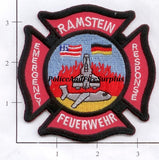 Germany - Ramstein Air Base Fire Dept Patch