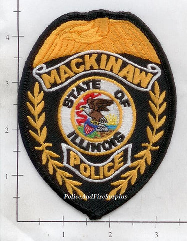 Illinois - Mackinaw Police Dept Patch