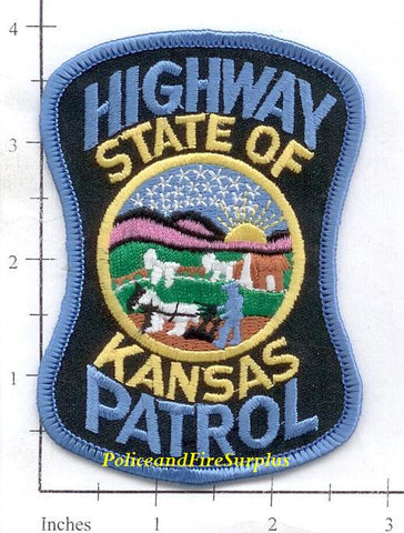 Kansas - Kansas State Highway Police Dept Patch