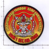 Kuwait - Camp Arifjan US Army Air Base Crash Fire Rescue Patch