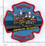 Massachusetts - Boston Engine 37 Fire Dept Patch