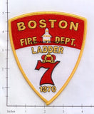 Massachusetts - Boston Ladder  7 Fire Dept Patch v1