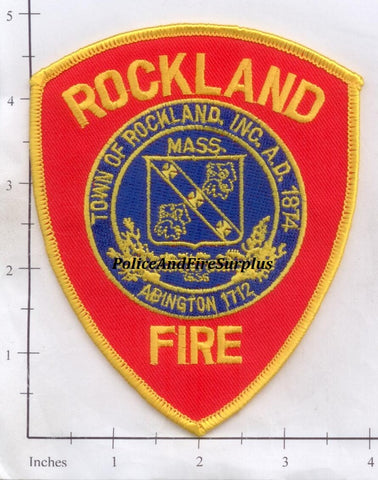 Massachusetts - Rockland Fire Patch v1