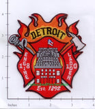 Michigan - Detroit Engine 18 Ladder 10 Fire Dept Patch