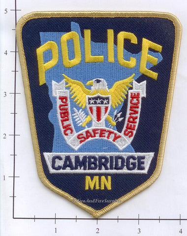 Minnesota - Cambridge Police Dept Patch