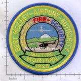 Montana - Butte Bert Mooney Airport Fire Rescue Security Patch