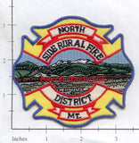 Montana - North Side Rural Fire District Patch
