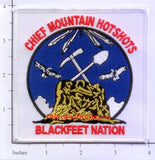 Montana -  Chief Mountain Hot Shots Fire Dept Patch