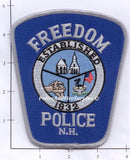 New Hampshire - Freedom Police Dept Patch v1