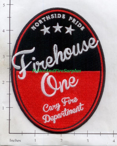 North Carolina - Cary Firehouse 1 Fire Dept Patch