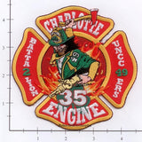 North Carolina - Charlotte Engine 35 Battalion 2 Fire Dept Patch