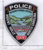 North Carolina - Mount Holly Police Dept Patch